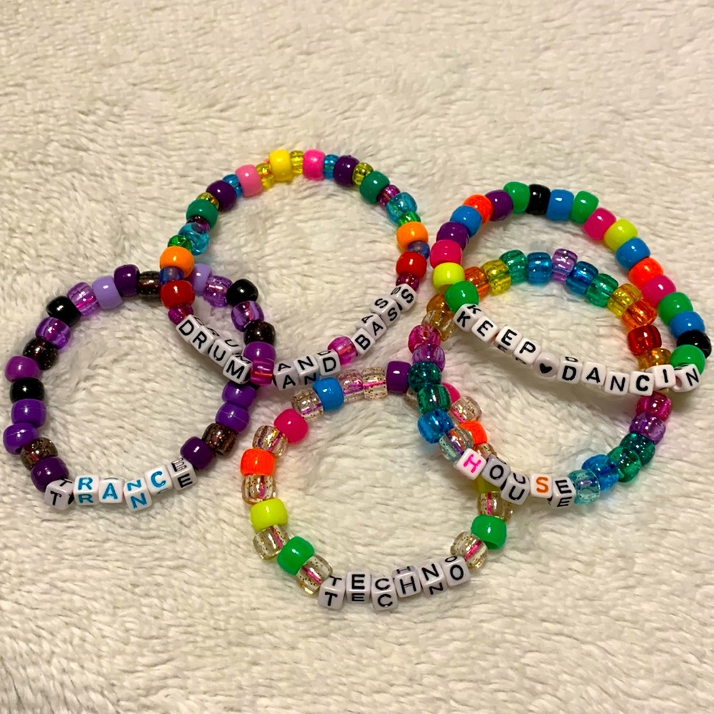 Music Rave Kandi Bracelets